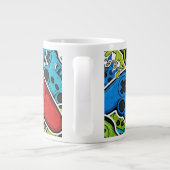 Gamer Pattern Jumbo Specialty Mug ジャンボコーヒーマグカップ (裏面)