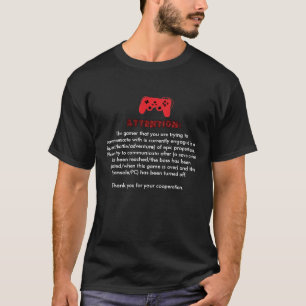 Gamer PSA T-Shirt Tシャツ