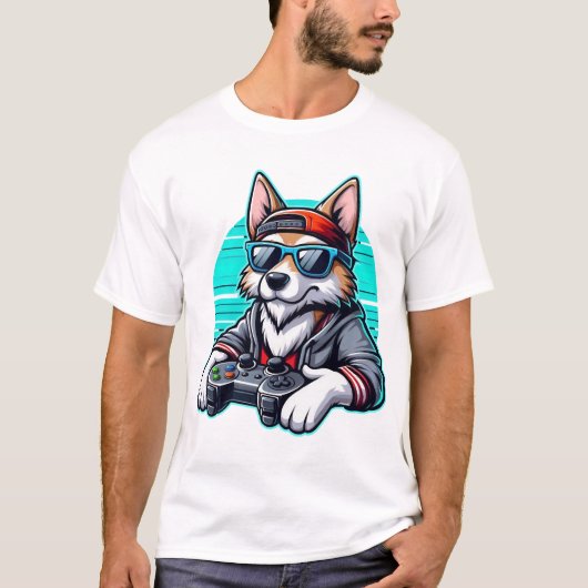 Gamer Pup Tシャツ (正面)