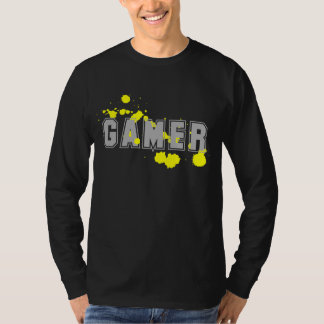 gamer t-shirts yellow tシャツ
