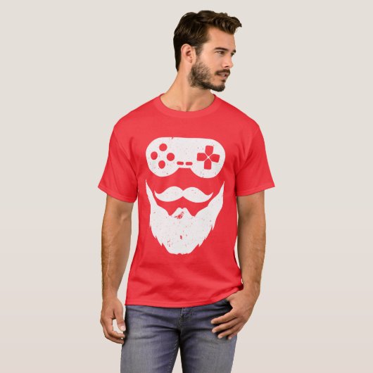 Gamer videogame level nerd computer gift giftidea  tシャツ (正面フル)