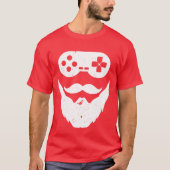 Gamer videogame level nerd computer gift giftidea  tシャツ (正面)