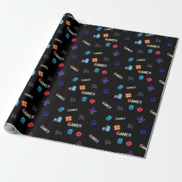 Gamer Wrapping Paper ラッピングペーパー