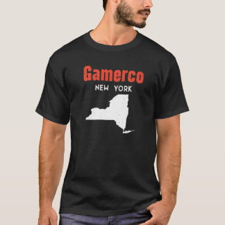 Gamerco New York Usa State America Travel New York Tシャツ