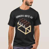 Gamers Hate Us Crypto  Miner Gear Cryptocurrency Tシャツ (正面)