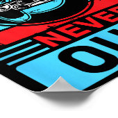 Gamers Never Quit Funny Gaming Quotes Gift For Rpg ポスター (角)