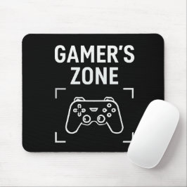 GAMER'S ZONE ミニマリスト ゲーミング マウスパッド
