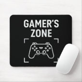 GAMER'S ZONE Minimalist Gaming MousePad マウスパッド (マウス)