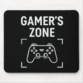 GAMER'S ZONE Minimalist Gaming MousePad マウスパッド