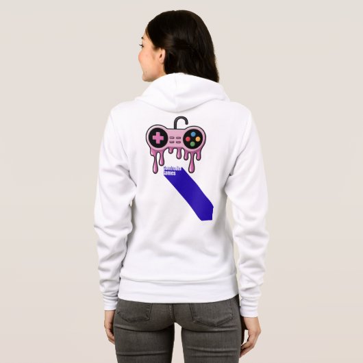 Games controler パーカ (裏面フル)