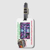 Games Germany Kofferanhänger – Dein Gepäck im Game ラゲッジタグ (正面縦)