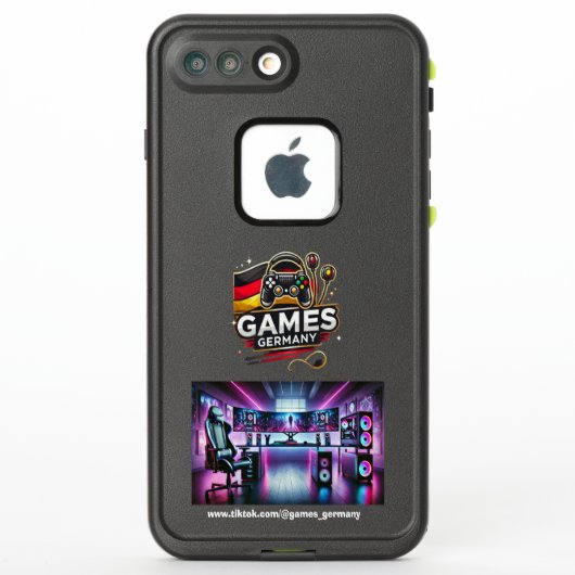 Games Germany LifeProof Hülle – Schutz im Gamer-St LifeProof iPhoneケース (裏面)