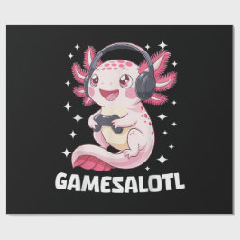 Gamesalotl アホロートル ゲーミング ラッピングペーパー