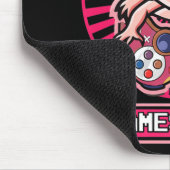 Gamesolotl AxolotlかわいいかわいいアニメゲームキッズB マウスパッド (コーナー)