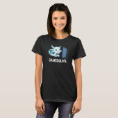 Gamesolotl AxolotlゲームコントローラAxolotlビデオ Tシャツ (正面フル)