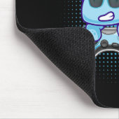 Gamesolotl AxolotlビデオゲーマーかわいいアニメキッズB マウスパッド (コーナー)