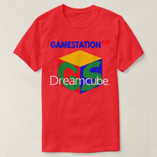 GameStation 69ビデオゲームシステム90の2000のノック Tシャツ (デザイン正面)