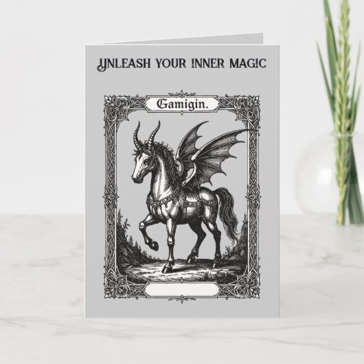 Gamigin Unleashed The Mystic Courier カード (正面)