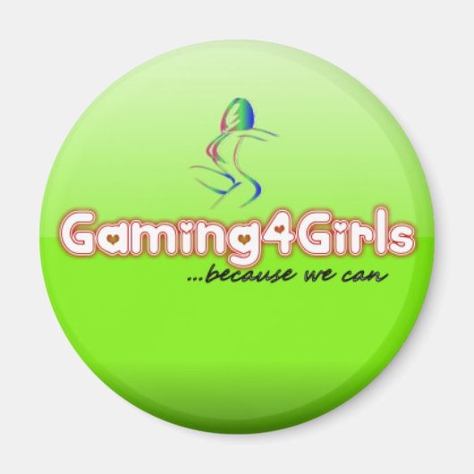 Gaming4Girlsマグネット マグネット (正面)