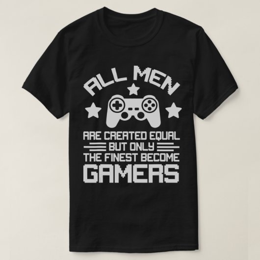 GAMING 365男おもしろいがゲーマ素晴らしーの男に Tシャツ (デザイン正面)