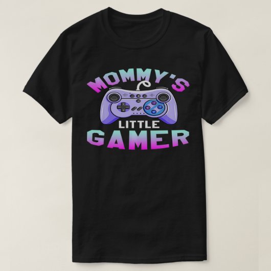 GAMING 365 Mommy Little Gamer Pullover Tシャツ (デザイン正面)