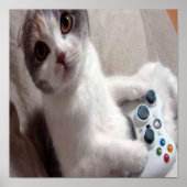 Gaming Cat – ポスター (正面)
