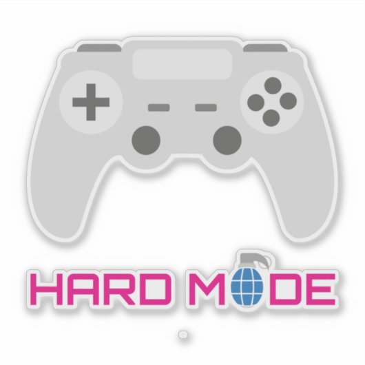 Gaming Controller Hard Mode シール (正面)
