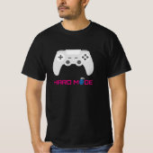 Gaming Controller Hard Mode Tシャツ (正面)