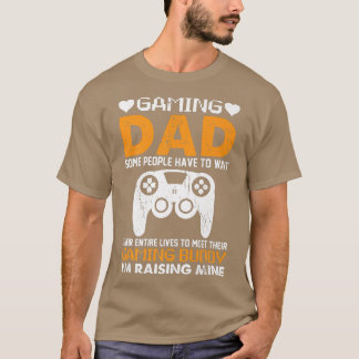 Gaming Dad Console Gamer Video Game Player Fathers Tシャツ