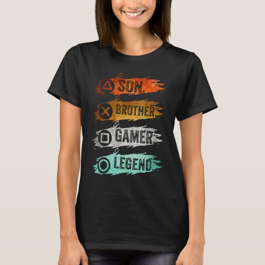 Gaming  For Teenage Boys 8 16 Year Old Gamer Tシャツ (正面)