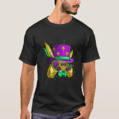 Gaming Game Controller Beads Parade Happy Mardi Gr Tシャツ (正面)