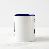 Gaming Gamer Funny ツートーンマグカップ (中央)