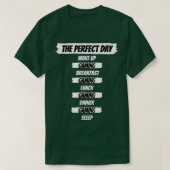 Gaming Gamer Perfect Day Funny Gift  Tシャツ (デザイン正面)