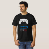 Gaming Is My Duty Gamer Controller Tシャツ (正面フル)