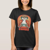 Gaming Meerkat Outfit For Gamers Tシャツ (正面)