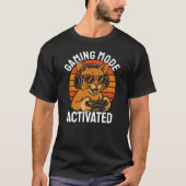 Gaming Mode Activated Tシャツ (正面)