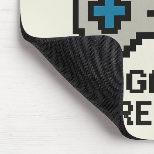 Gaming Mousepad – Pixel Art Video Game Cover マウスパッド (コーナー)