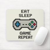 Gaming Mousepad – Pixel Art Video Game Cover マウスパッド (マウス)