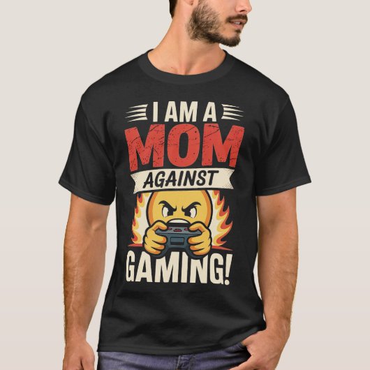 GAMING-Photoroomに反対するもん Tシャツ (正面)
