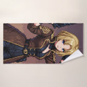 Gaming Pixel Art Blanket – Cozy Gamer Mood バスタオル (バスタオル)
