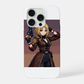 Gaming Pixel Art Blanket – Cozy Gamer Mood iPhone 15 Proケース
