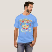 Gaming Pizza Funny Video Gamer Snack Food Lover Me Tシャツ (正面フル)