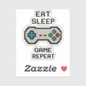 Gaming Stickers Pack – Pixel Art Video Game シール (シート)
