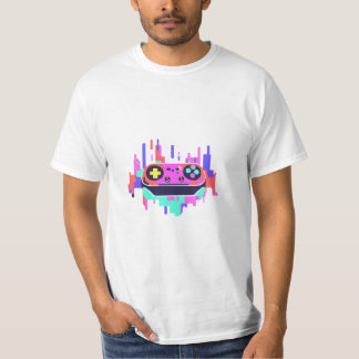 Gaming T-shirt pixel controller  Tシャツ