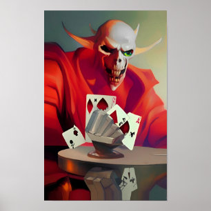 Gaming the Devil Ken Gageファンタジー ポスター