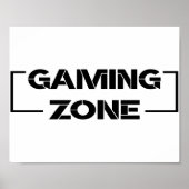 Gaming Zone ポスター (正面)