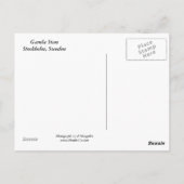 Gamla Stan -ストックホルム ポストカード (裏面)