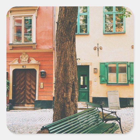 Gamla Stan, Old town of Stockholm スクエアシール (正面)