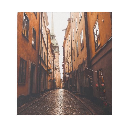 Gamla Stan, Stockholm, Sweden ノートパッド (正面)