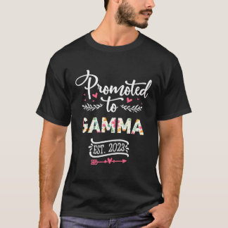 Gamma 2023かわいい妊娠の発表に昇進 tシャツ
